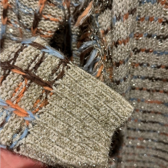 L'ATISTE Multicolor Textured Cardigan - Picture 4 of 7